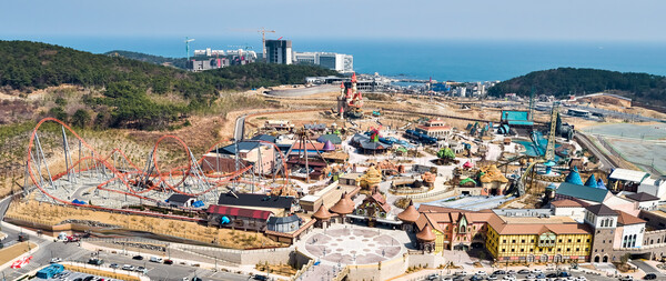 Overall view of Lotte World Adventure Busan. [Provided by Lotte World]