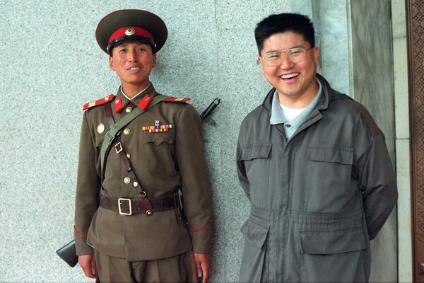 북한 취재 당시 찍은 사진. [강형원 기자 제공]