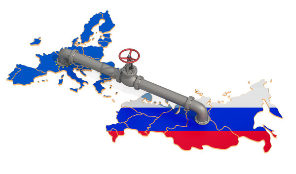 유럽 국가의 가스 공급원인 러시아. [출처: Adobe Stock]
