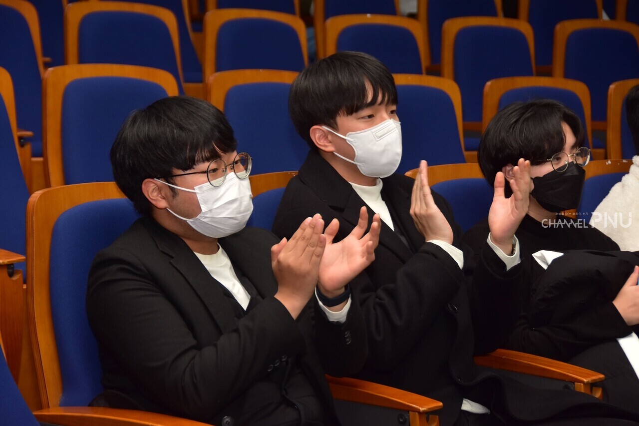 제55대 총학생회 선거에서 ‘Shall:We’ 선거운동본부가 당선됐다.​ [조승완 기자]