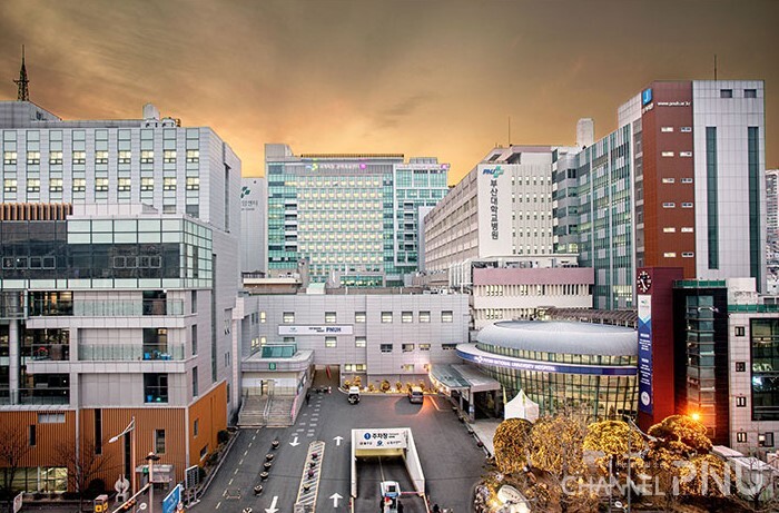 The view of PNU Hospital in Yangsan, Gyeongsannam-do. [Source: PNU Hospital website]