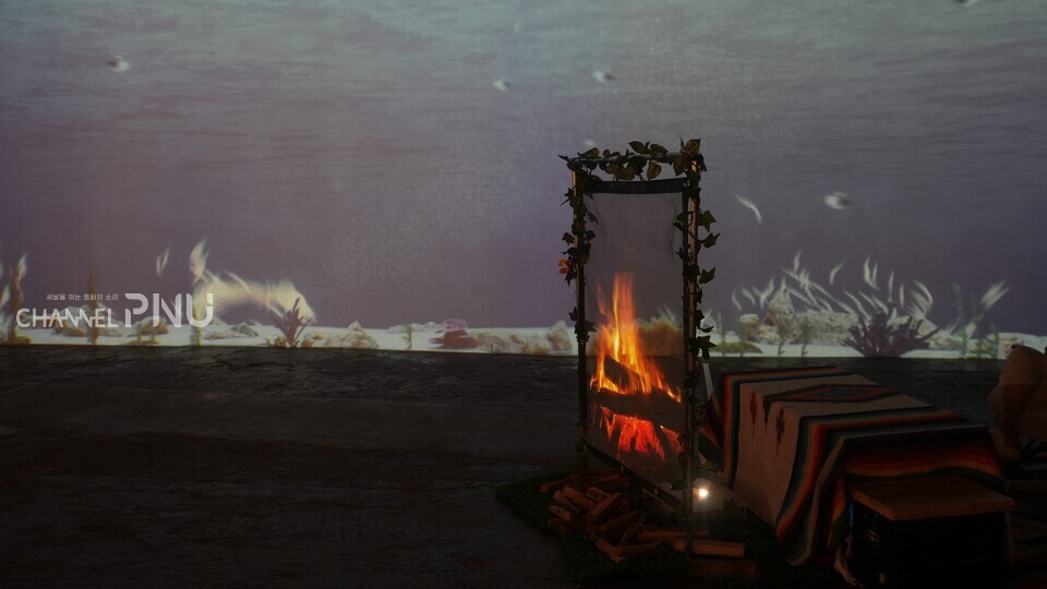 F1963 석천홀에서 기획전시 중인 'oo한 여름을 보내는 15가지'중 일부. [서유정 기자]