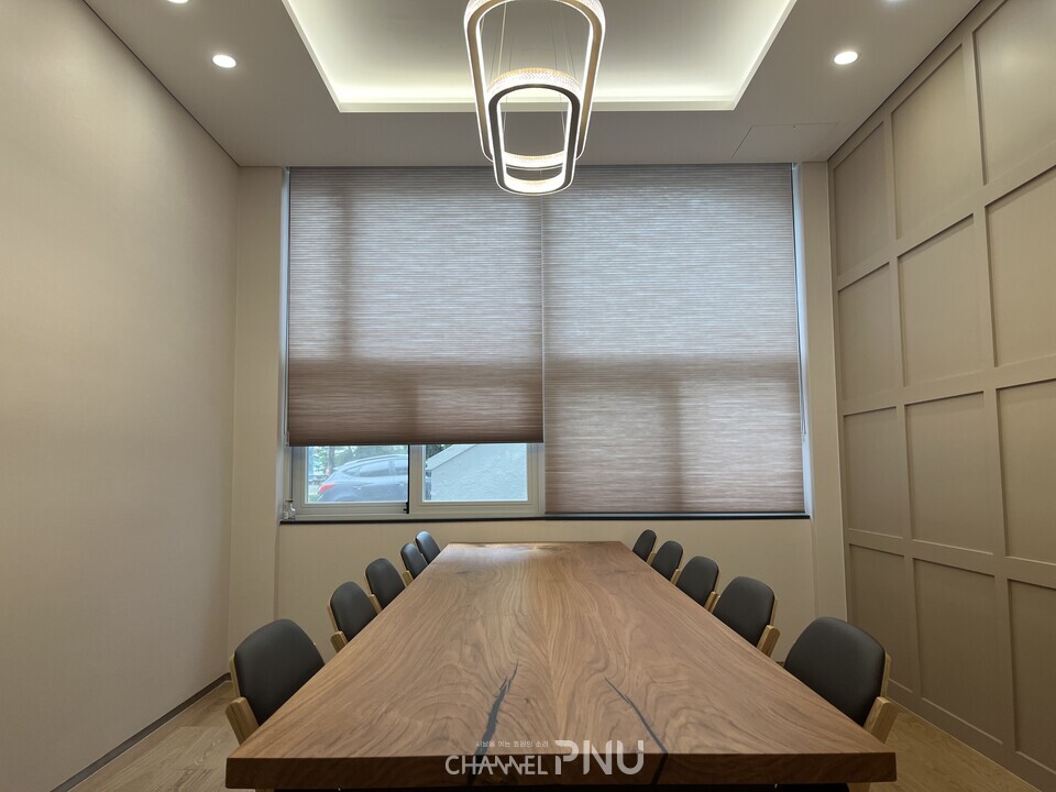 우리 대학 문창회관에 입점 할 '칸웨이' 내부 별도 룸. [황주원 기자]