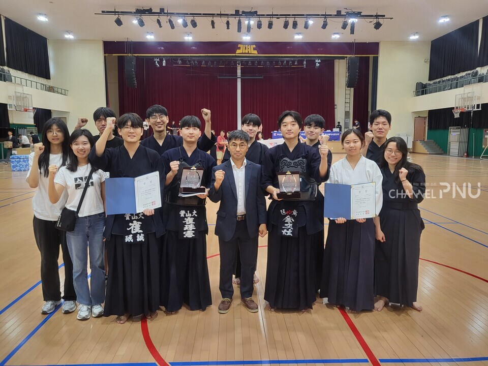 지난 9월 8일 열린 제4회 도호문선생배 부산광역시 단별 검도대회에 출전한 지검회. [취재원 제공]