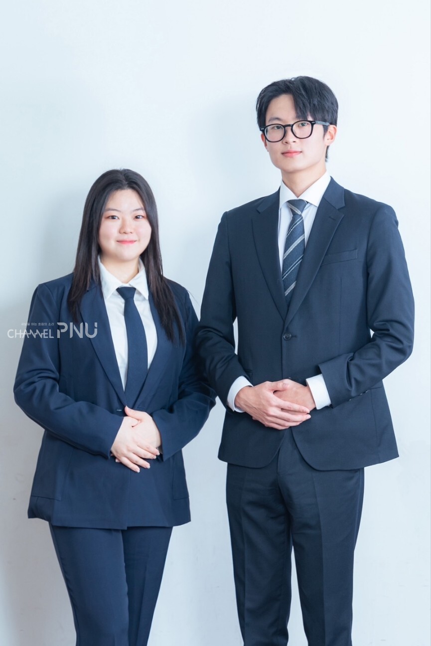 최한결 정후보(왼쪽)와 박기돈 부후보. [후보자 제공]