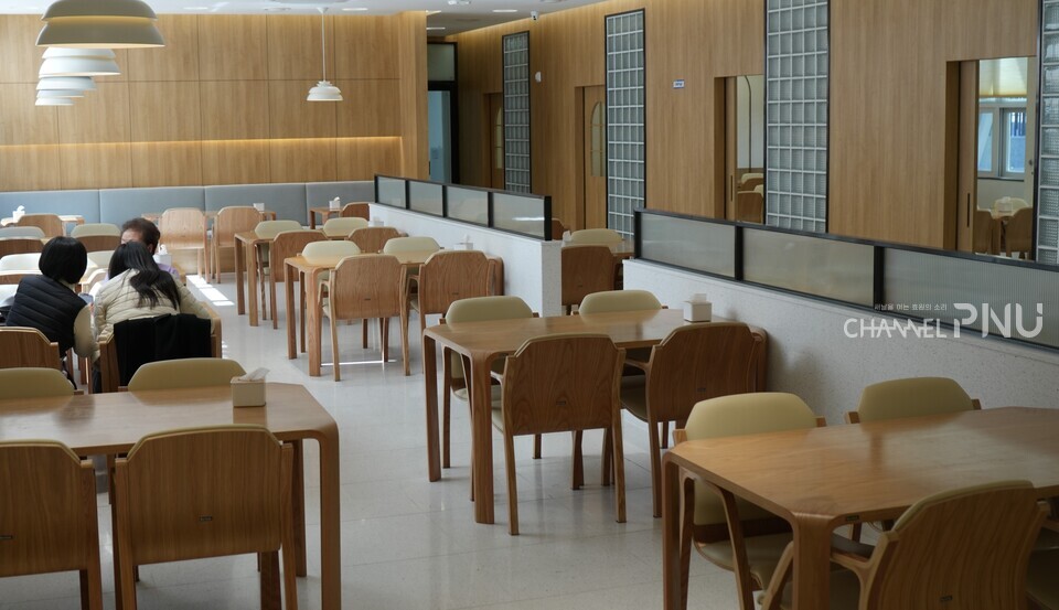 지난 2월 13일 오후 1시에 찾은 문창회관 식당 칸웨이. [이보영 기자]