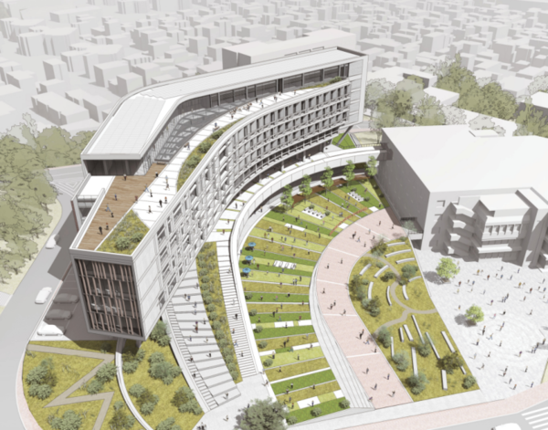 Projected renovation plan of the Social Sciences Building. [Provided by the Division of Facilities Management]