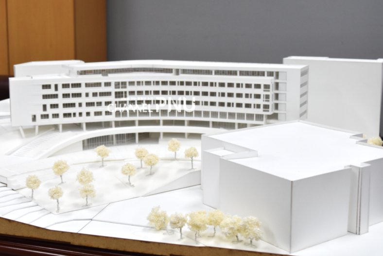 2029년 개관할 사회관의 설계 모형. [임승하 기자]