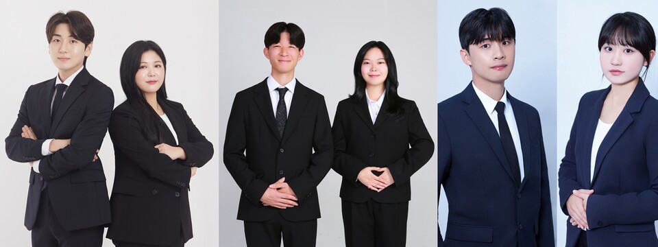 Profiles of the three campaign groups running in the 58th GSA election. From left to right: Campaign Groups No. 1 - 3. [Provided by interviewee]